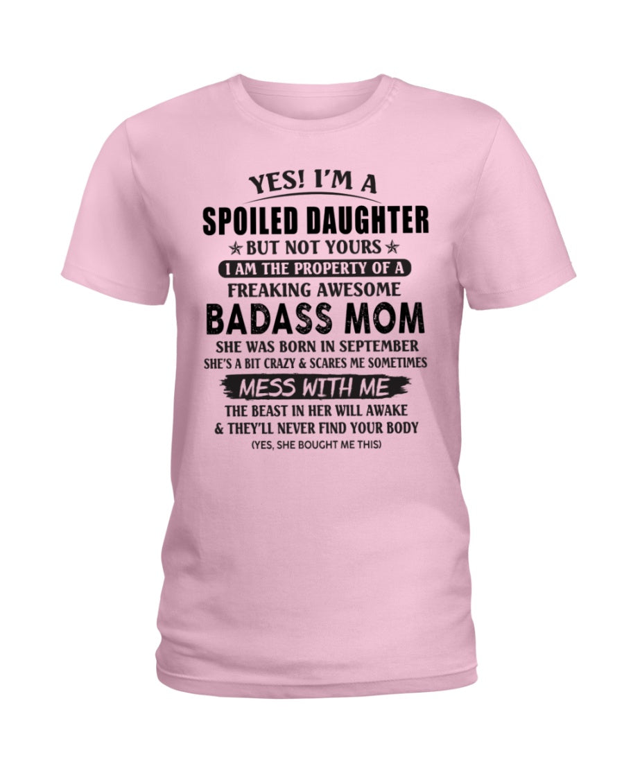 September - Badass Mom - The perfect gift for your daughter - (BADASS MOM) - SUN09