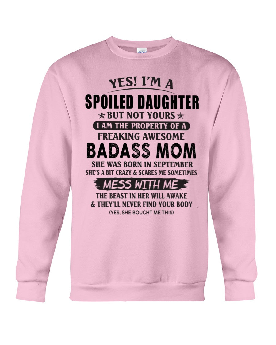 September - Badass Mom - The perfect gift for your daughter - (BADASS MOM) - SUN09