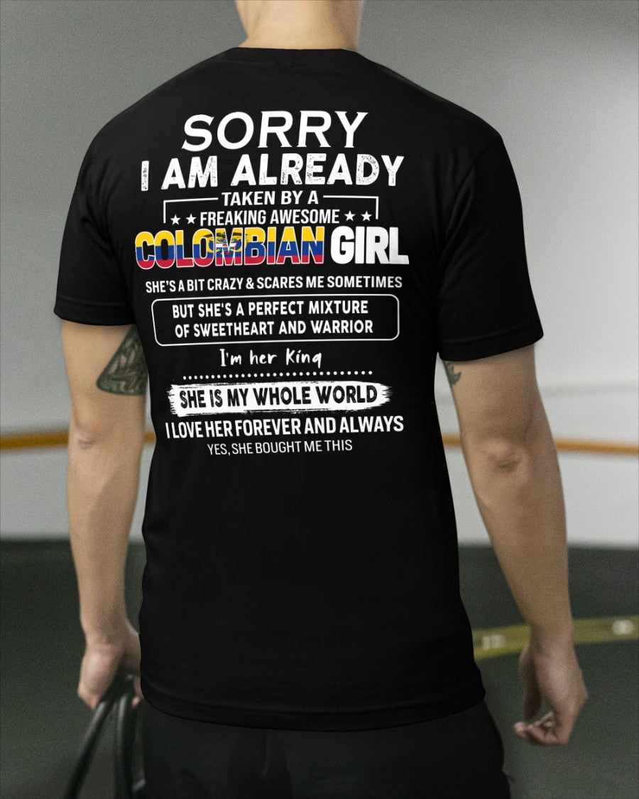 Awesome Colombian girl - Perfect gift for your boyfriend - (SKU05-97) - SUN COLOMBIAN