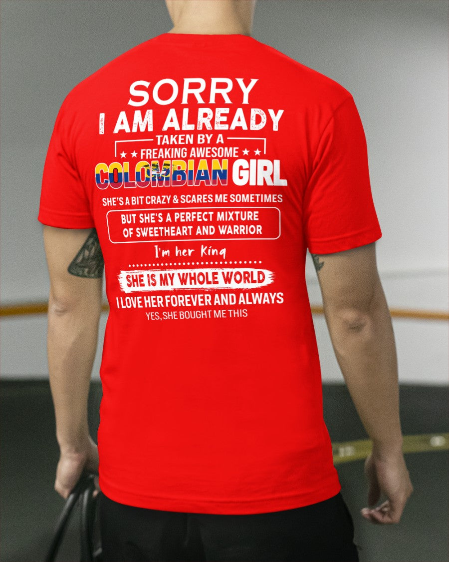 Awesome Colombian girl - Perfect gift for your boyfriend - (SKU05-97) - SUN COLOMBIAN