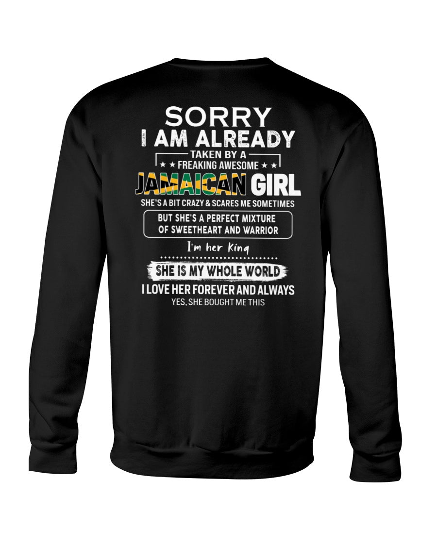 Awesome Jamaican girl - Perfect gift for your boyfriend - (SKU05-97) - SUN JAMAICAN