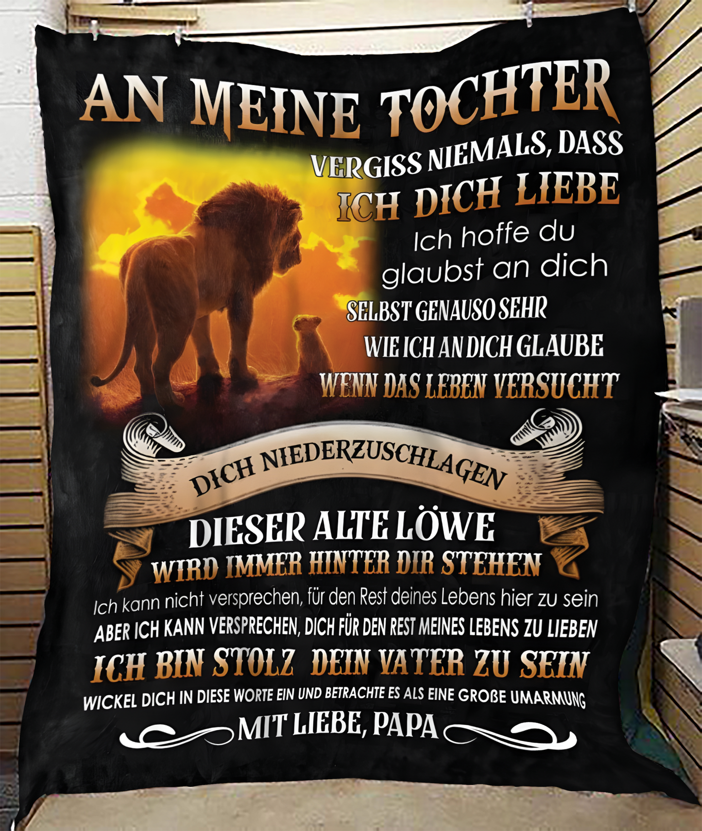 Besonderes Geschenk für Ihre Tochter Decke (SKUB12-48) - SUNDE