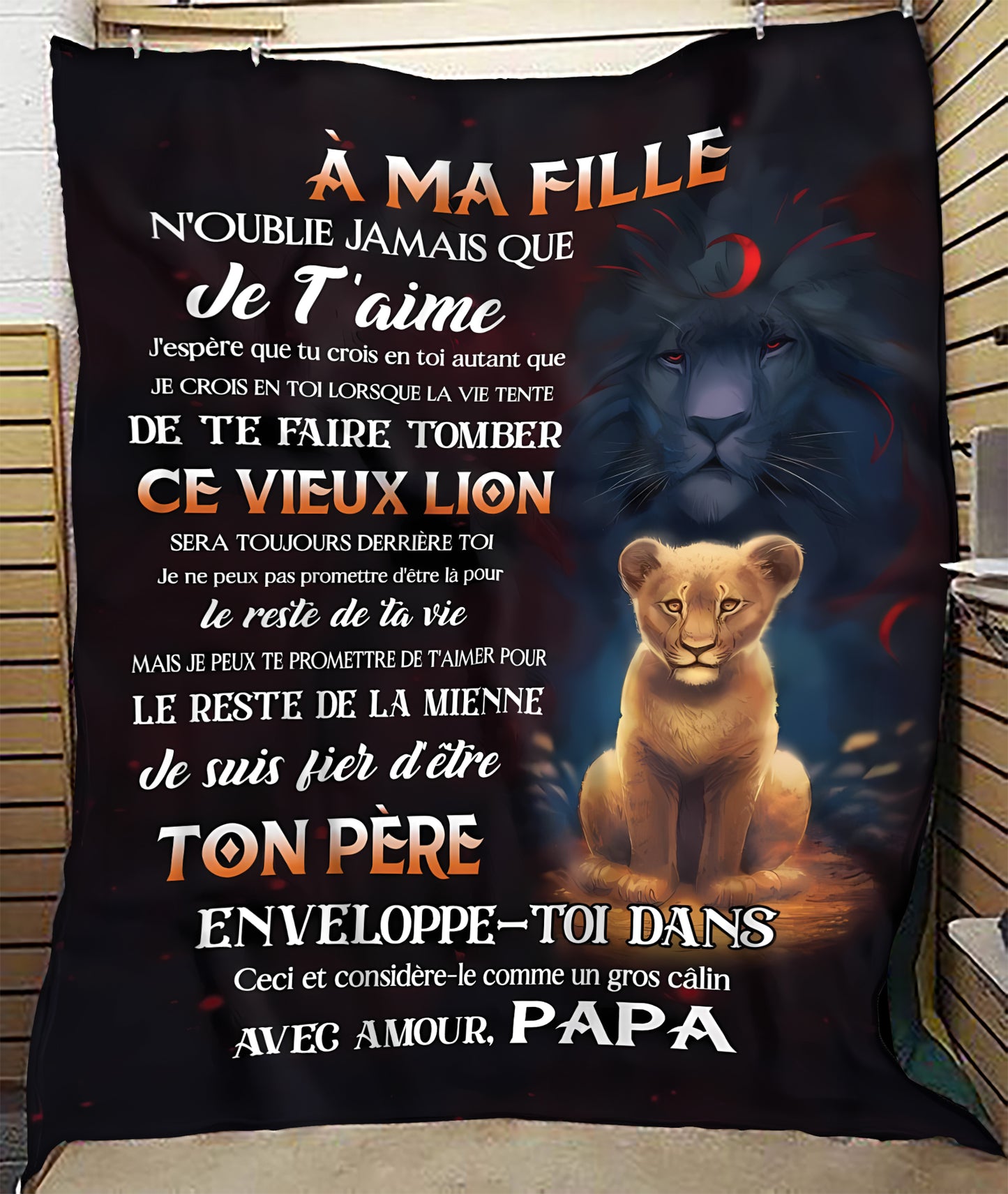 À ma fille - De la part de maman - Couverture