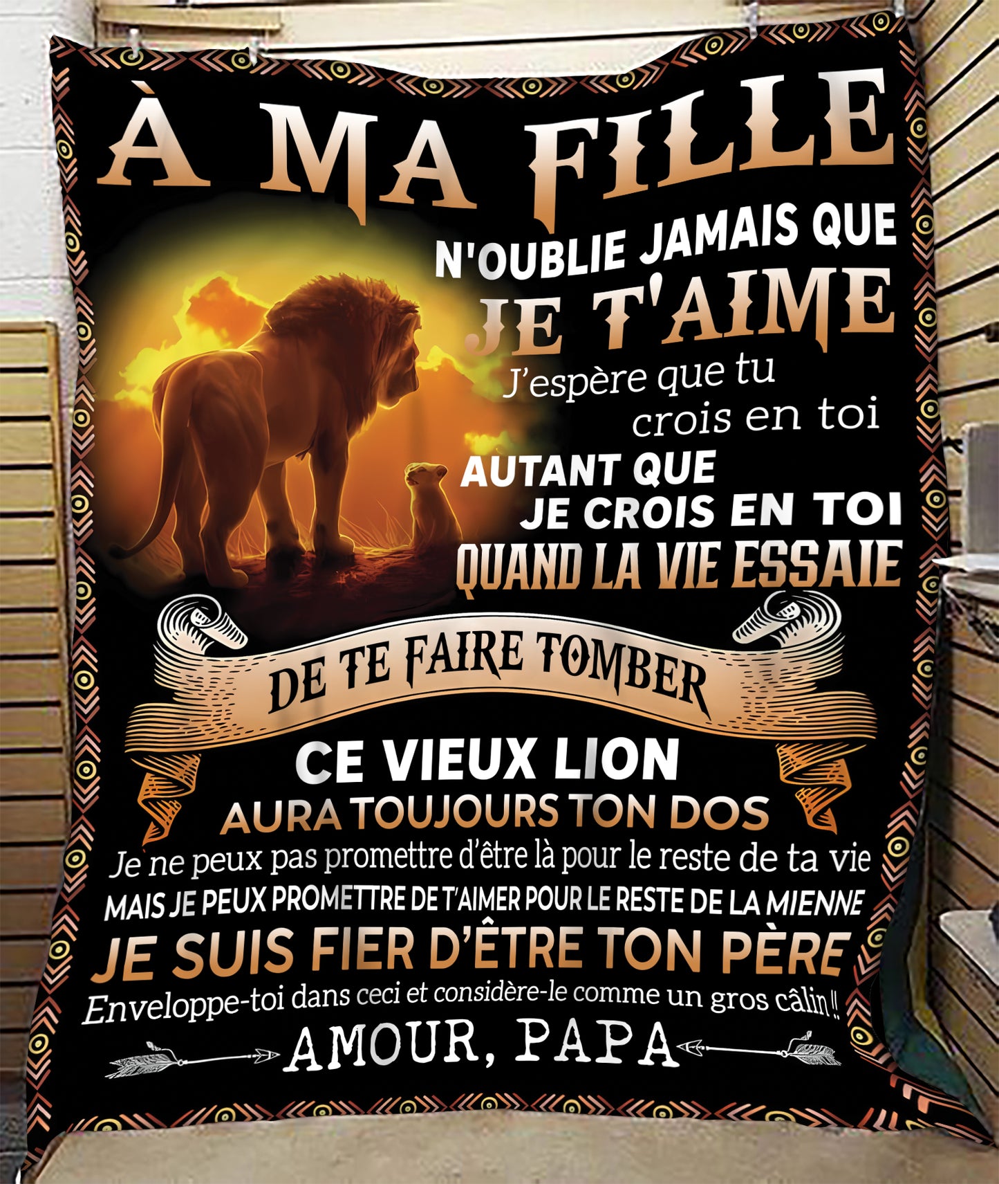 À ma fille - De la part de maman - Couverture