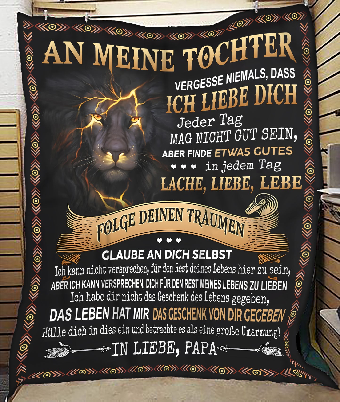 Besonderes Geschenk für Ihre Tochter Decke (SKUB09-124) - SUNDE