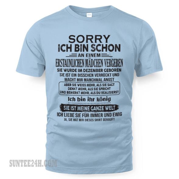 Das ist das perfekte T-Shirt für ihn - (SKU05-02-00)