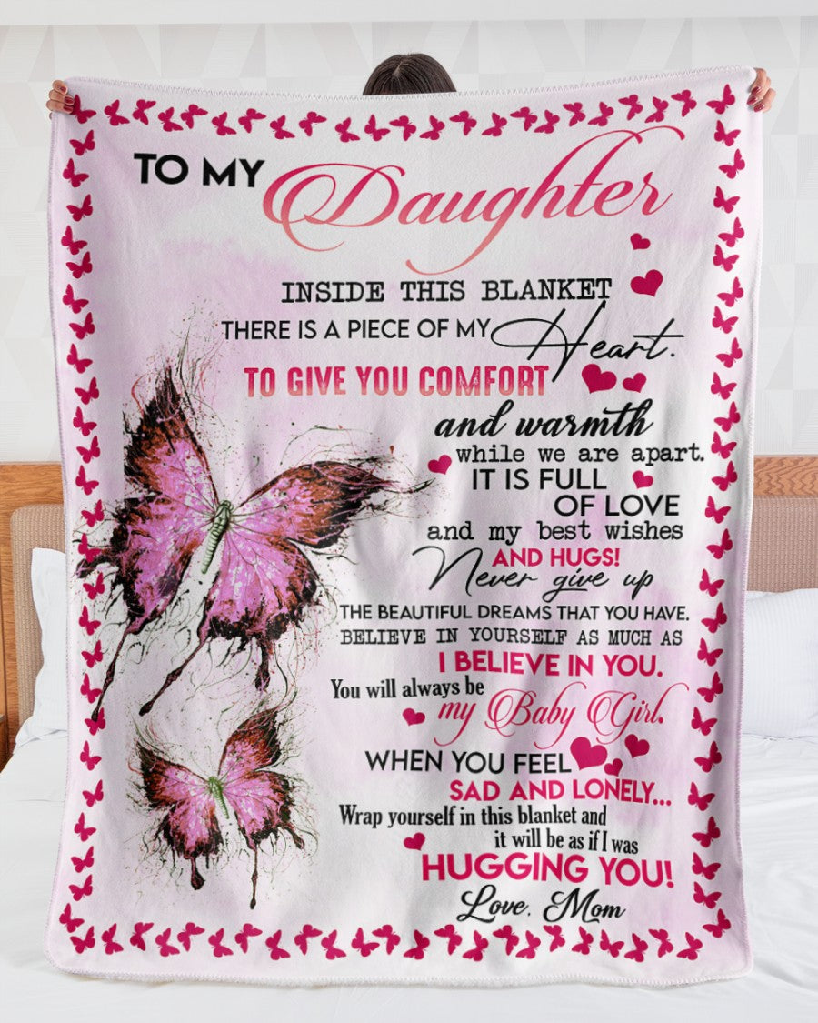 Special gift for your daughter blanket - from Mom (SKUB06-101)