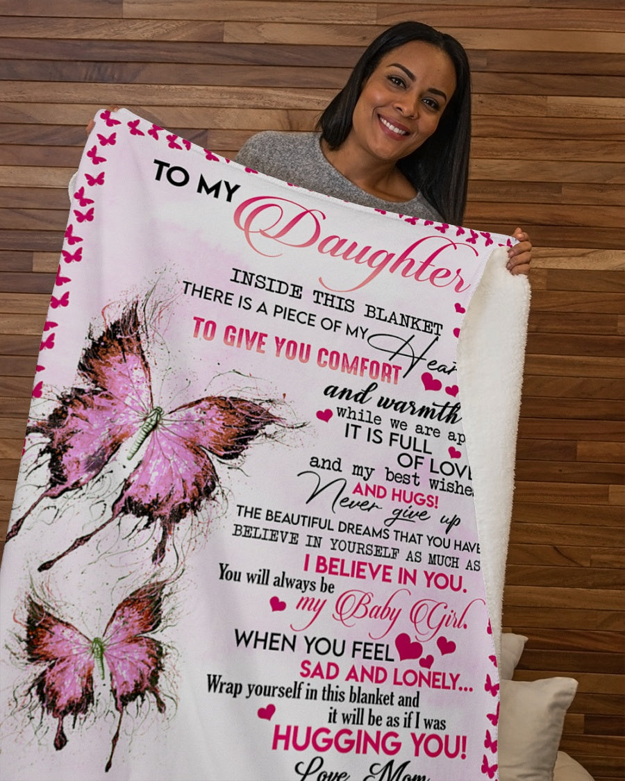 Special gift for your daughter blanket - from Mom (SKUB06-101)