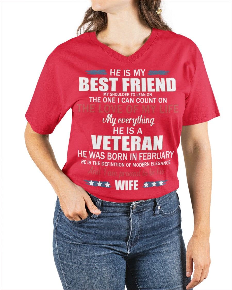 HE IS MY BEST FRIEND - HE WAS BORN IN FEBRUARY - Vivi02 (SKU05-78-02)