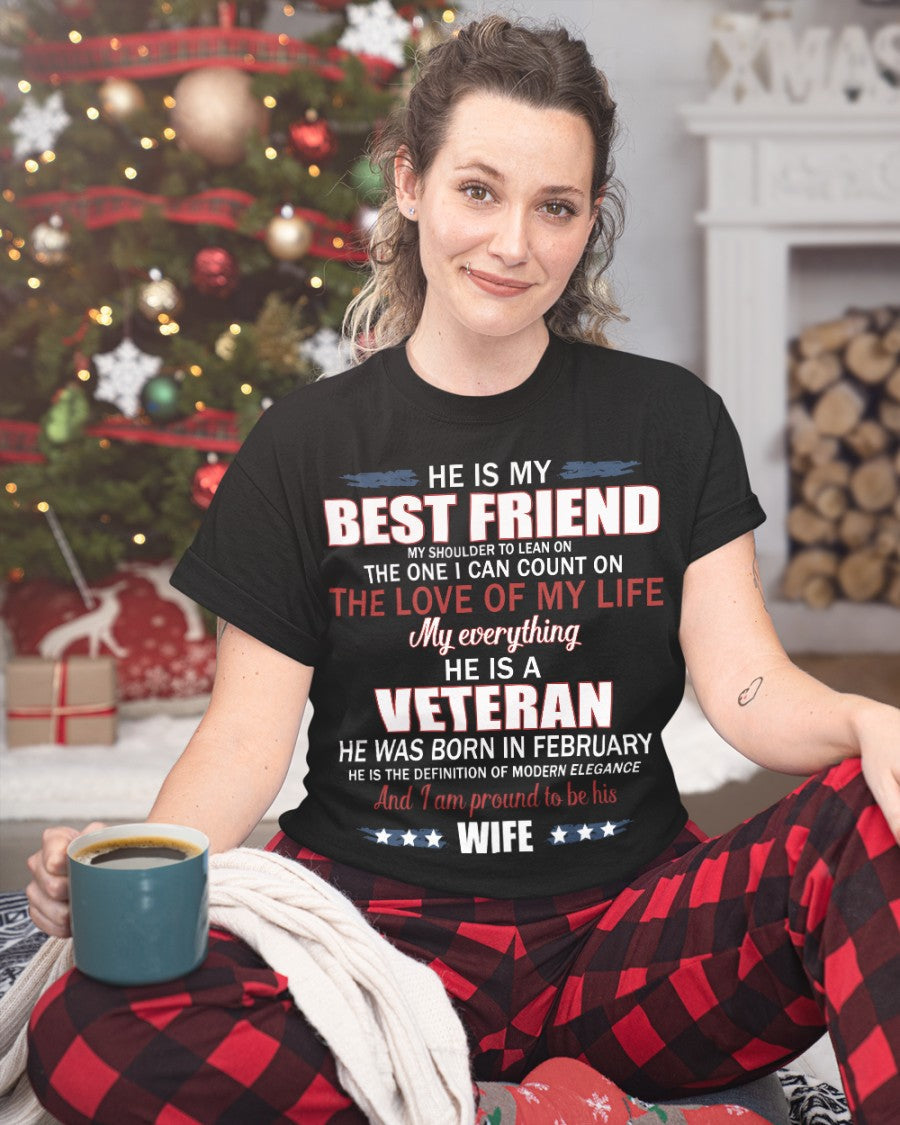 HE IS MY BEST FRIEND - HE WAS BORN IN FEBRUARY - Vivi02 (SKU05-78-02)