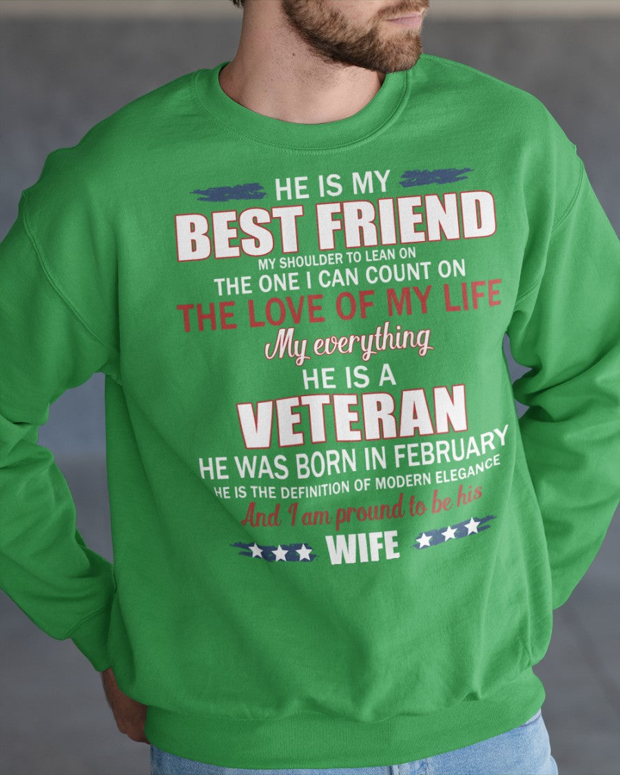 HE IS MY BEST FRIEND - HE WAS BORN IN FEBRUARY - Vivi02 (SKU05-78-02)