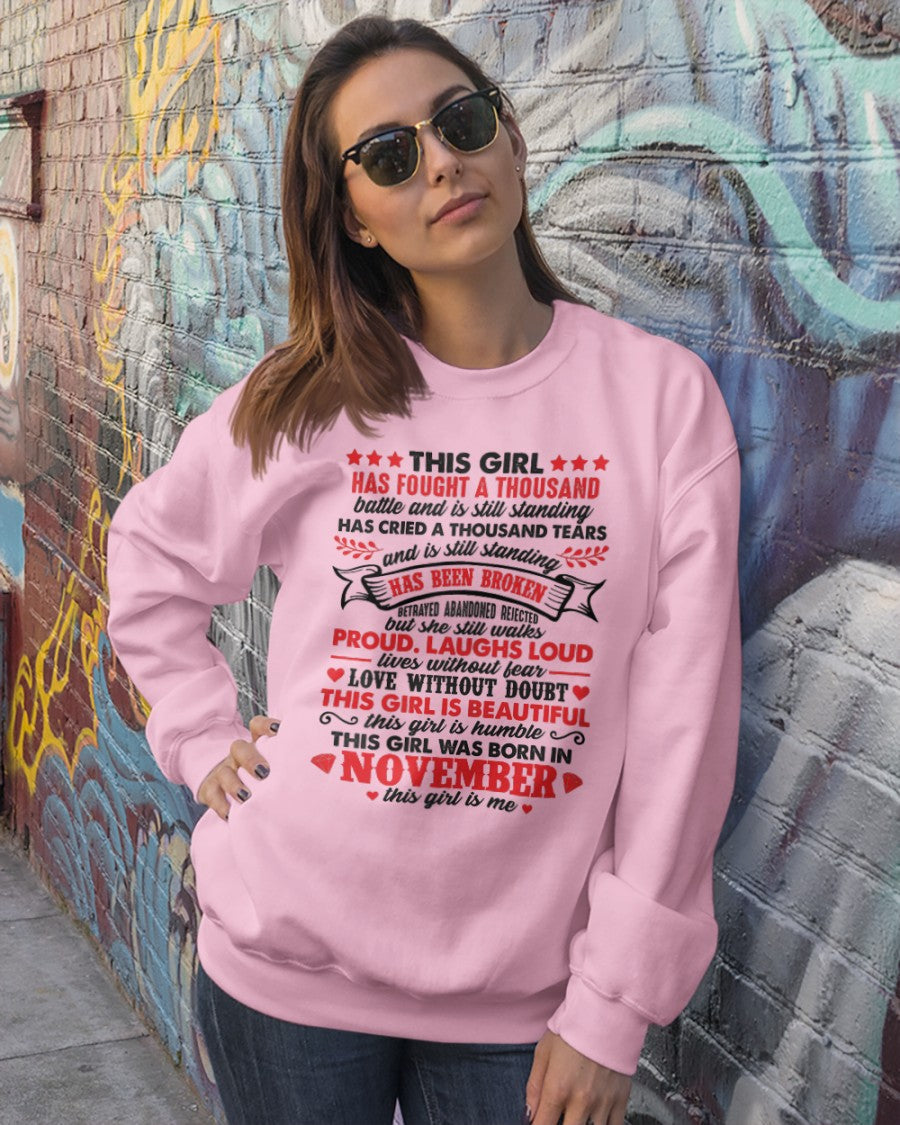 Cette fille s'est battue mille fois, elle est née en novembre - Vivian11