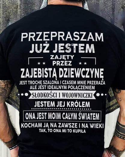 Hej, piękna dziewczyno – Idealny prezent dla Twojego chłopaka lub męża - (SKU07-55-00) - SUN00