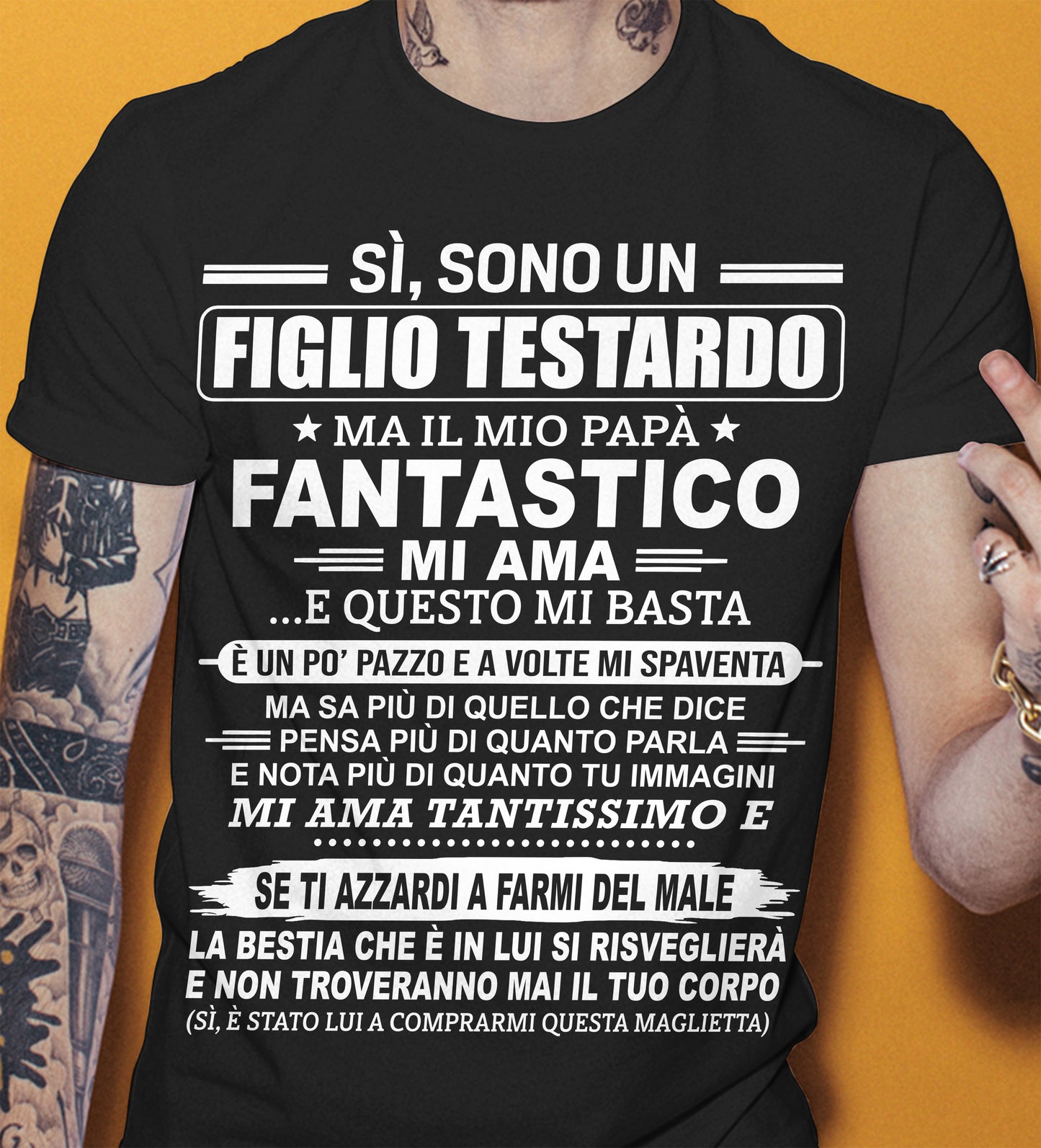 Regalo speciale per tua figlio (SKU2606-89-00) - SUNY00