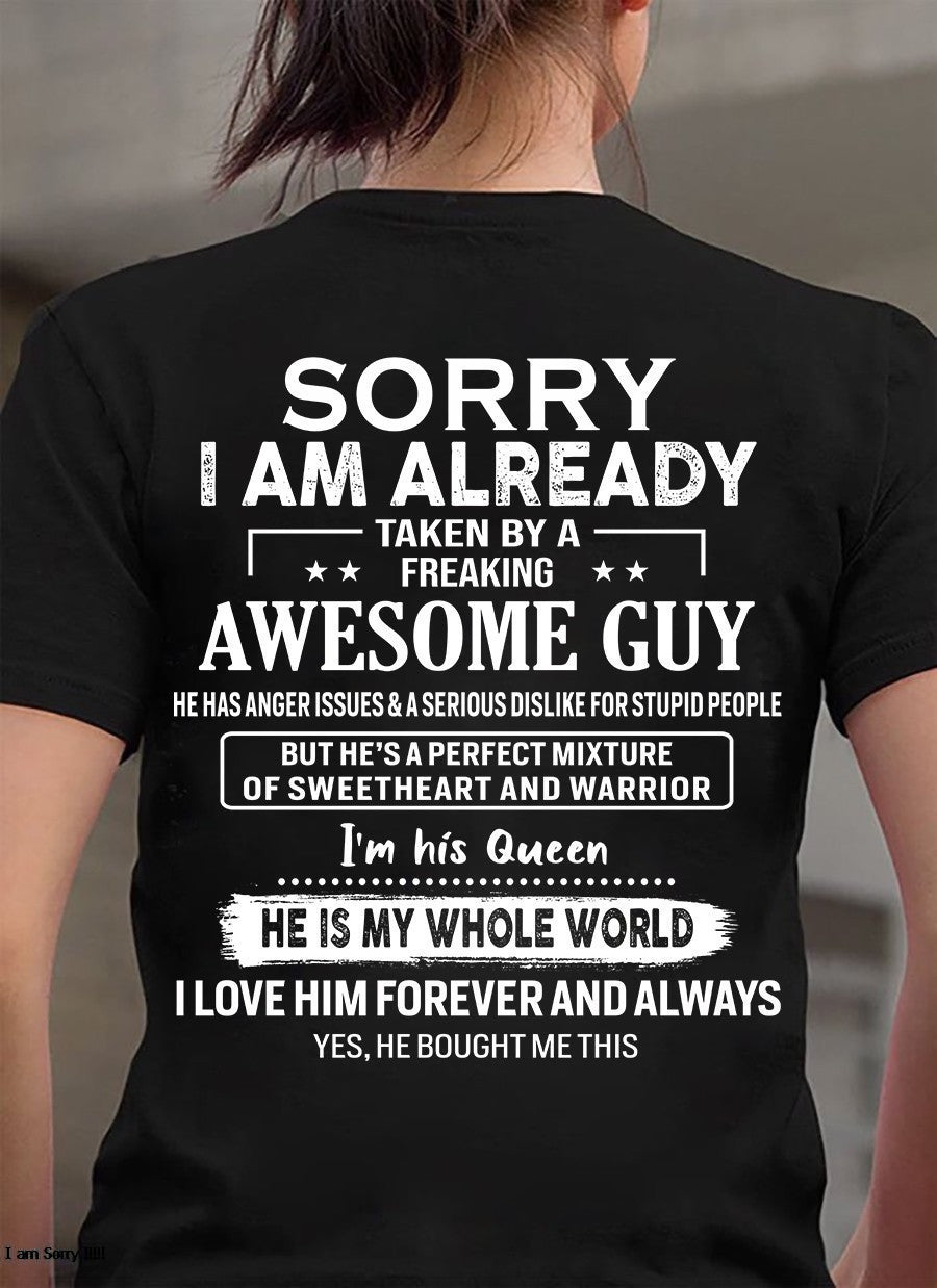 Sorry guy - Perfect gift for your girlfriend - SUN00 (sr nu sweetheart 13-3-25)