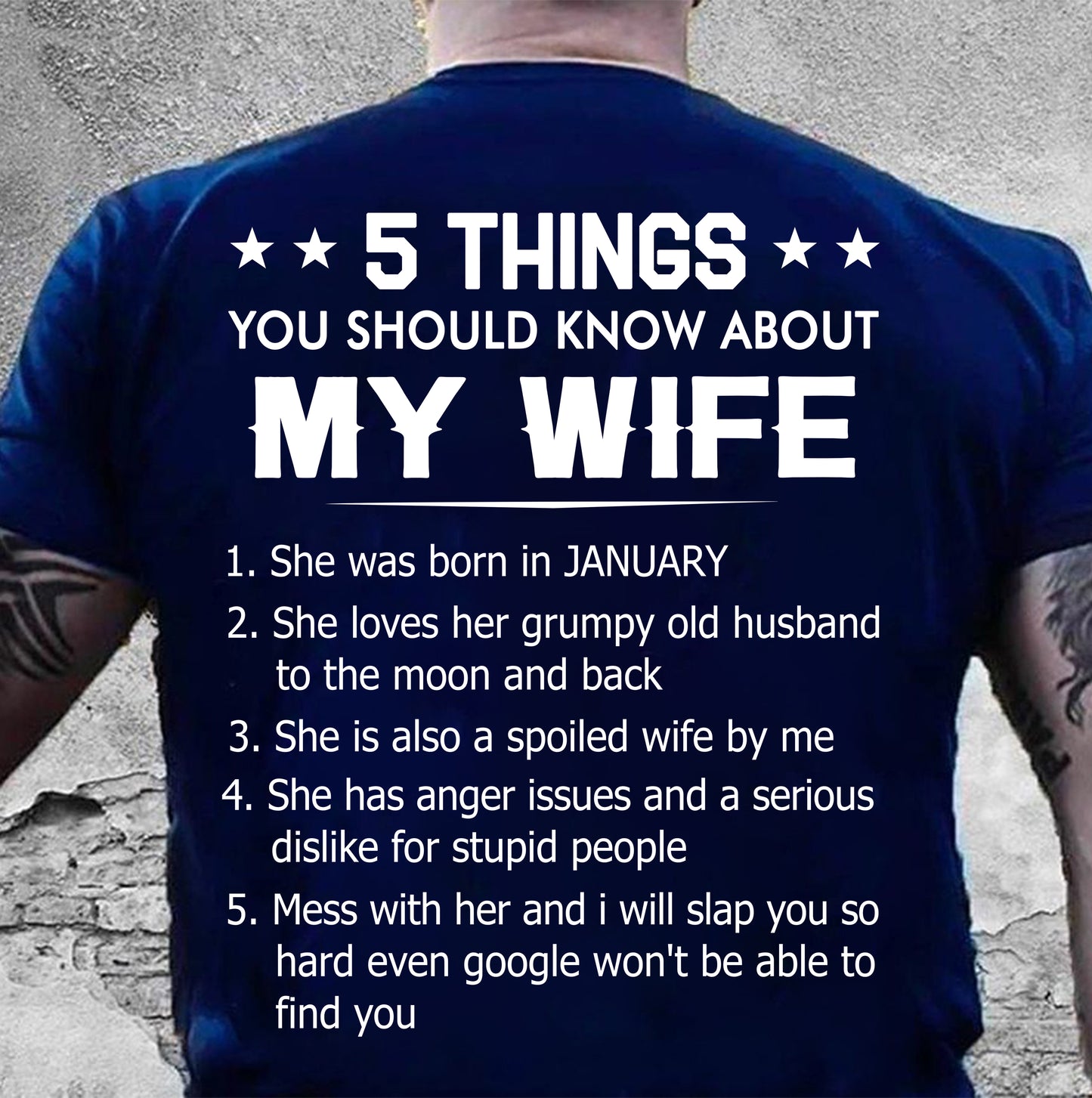 Funny gift - The Perfect gift for your husband - (09.04.11) SUN01