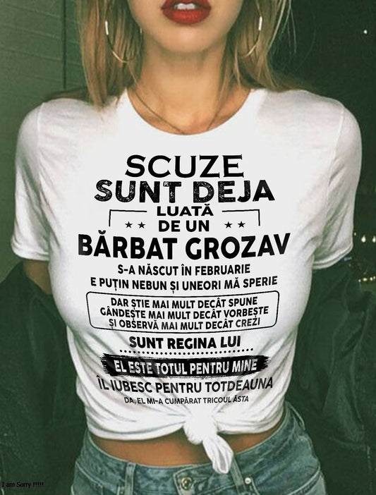 Hei, bărbat minunat - Cadoul perfect pentru iubita sau soția ta - (SKU-RO-NEW-02) - SUN02