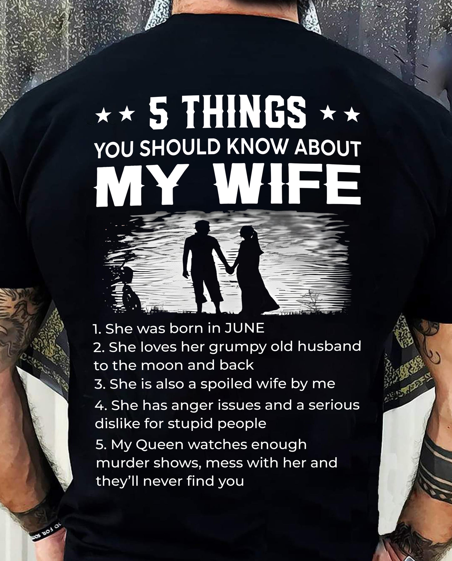 June - Special Gift for your Husband - A Perfect Gift from Wife for Anniversary, Birthday, and Valentine’s Day (SKU26T-01257-06) - SUN06