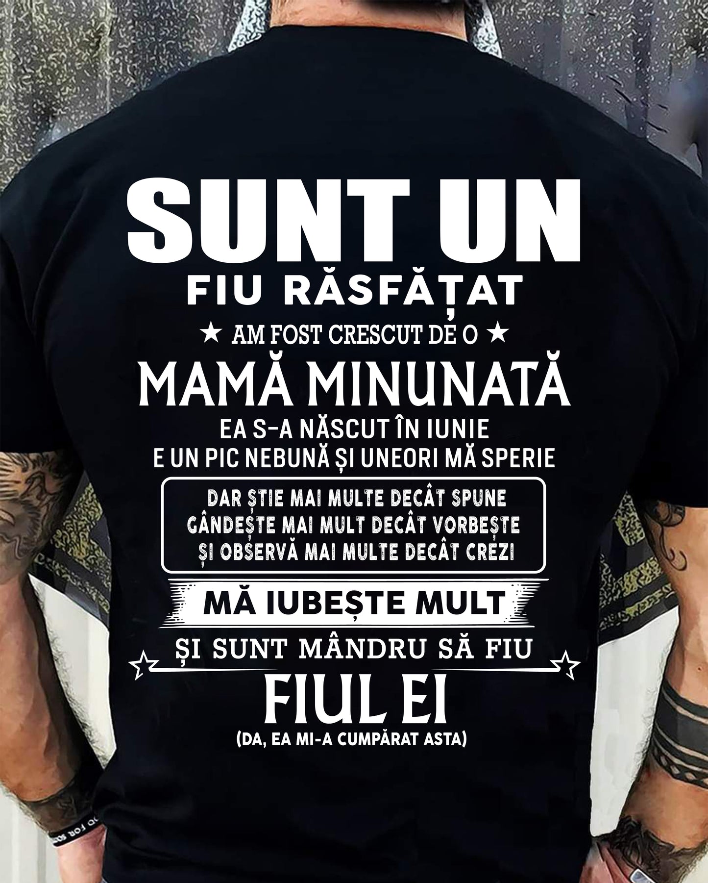 Cadou special pentru fiul tău (SKU2605-216-06) - SUNRMN06