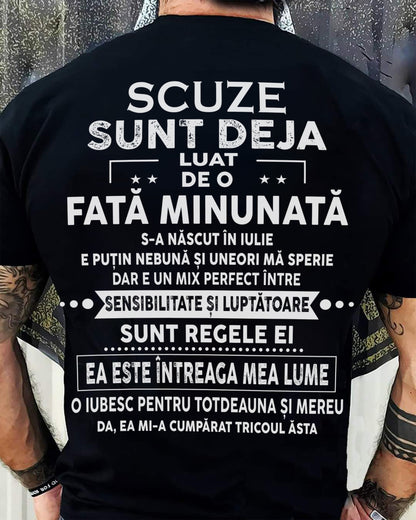 Hei, fată frumoasă și minunată – Cadoul perfect pentru iubitul sau soțul tău - (SKU07-54-07) - SUN07