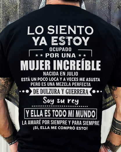 Julio - El Regalo Perfecto Para Tu Novio o Esposo - SUN07 (SKU08-69-07)