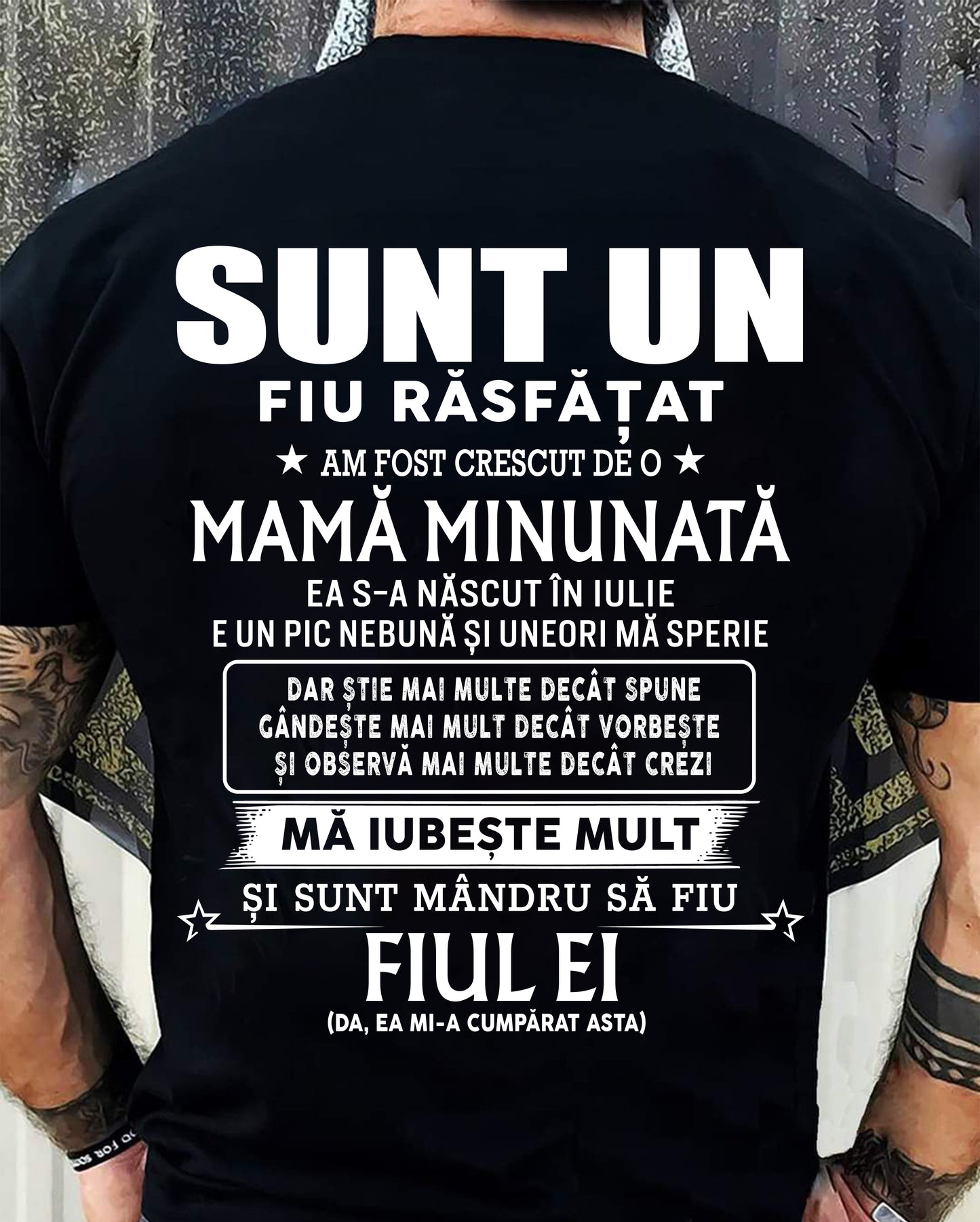 Cadou special pentru fiul tău (SKU2605-216-07) - SUNRMN07