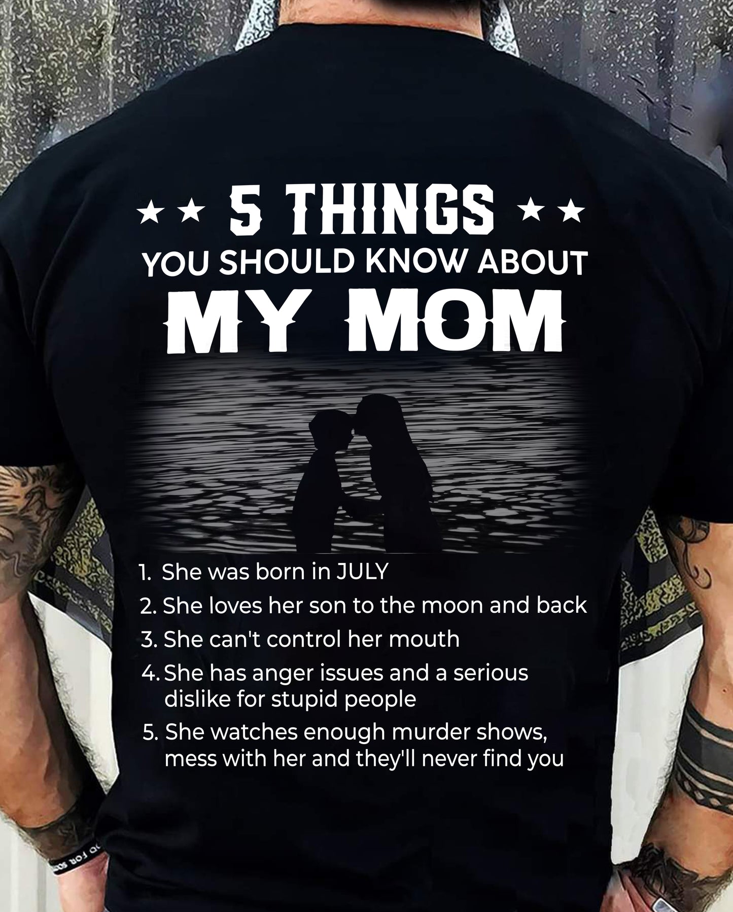 July - Awesome Mom - A Special Gift for My Beloved Son from Mom - (SKU2602-15-07) SUN07