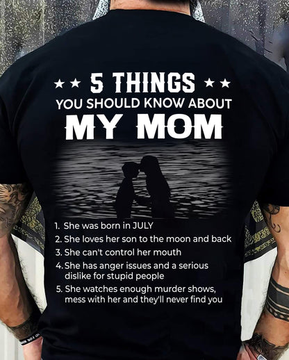 July - Awesome Mom - A Special Gift for My Beloved Son from Mom - (SKU2602-15-07) SUN07