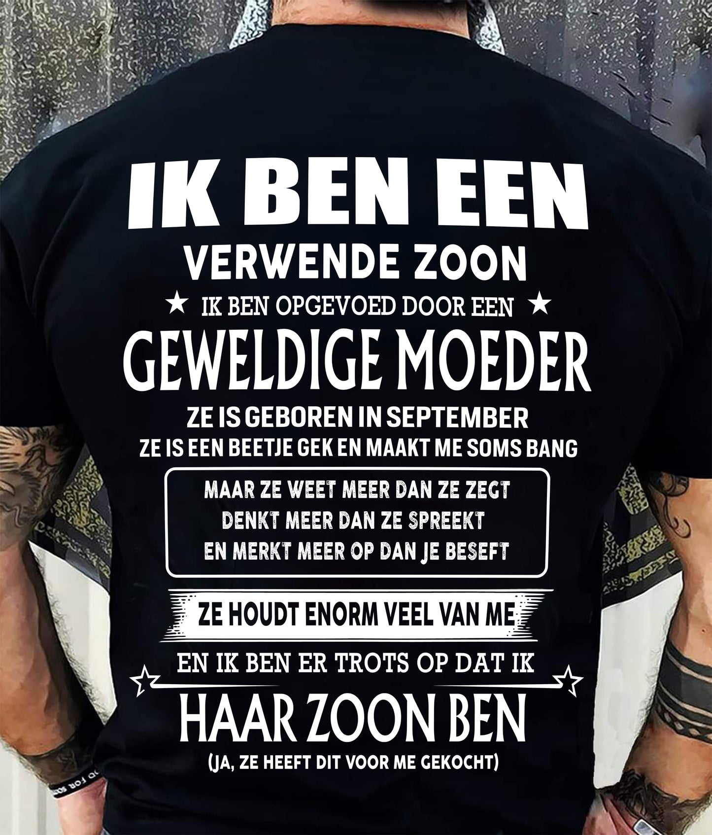 Speciaal cadeau voor je zoon (SKU2605-433-09) SUNNL09