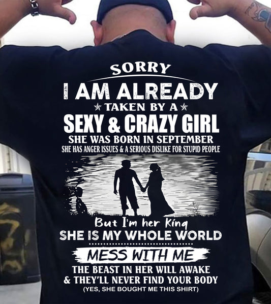 September - Perfect Gift For Your Boyfriend or Husband (SKU2606-297-09) SUN09