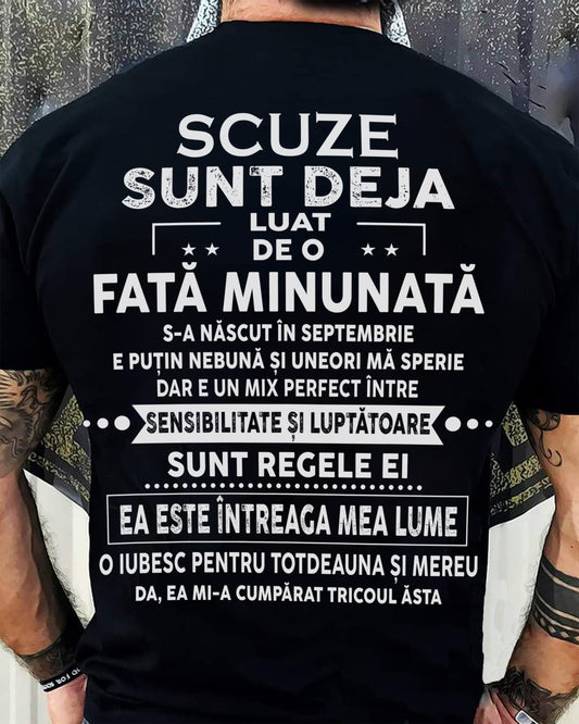 Hei, fată frumoasă și minunată – Cadoul perfect pentru iubitul sau soțul tău - (SKU07-54-09) - SUN09