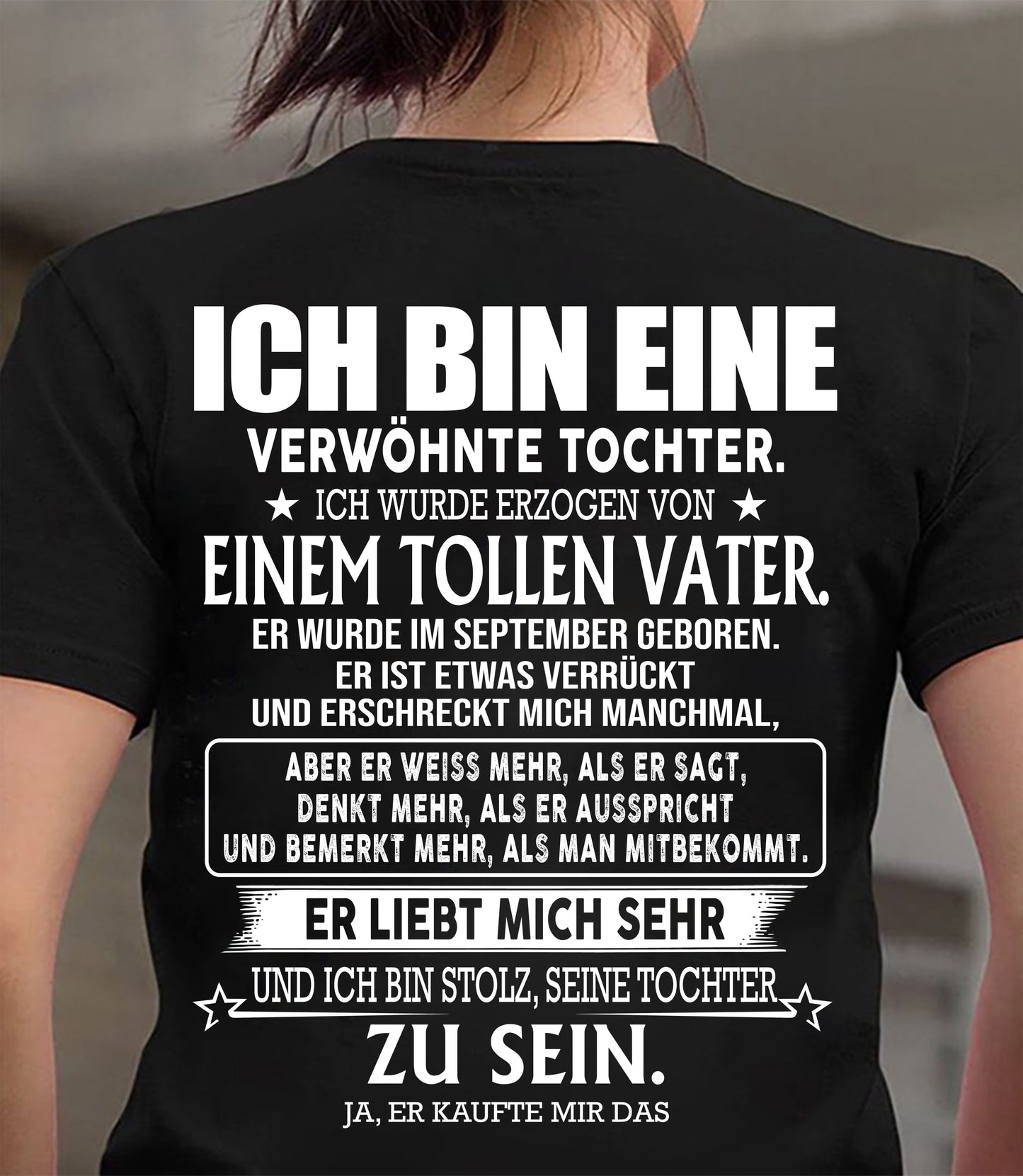 Besonderes Geschenk für Ihre Tochter - (SKU2605-105-09) - SUNDE09