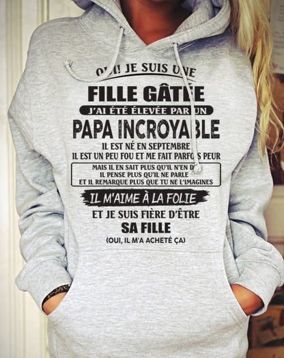 Septembre - Papa génial - Le cadeau parfait pour votre fille (SKU10-FR-09)