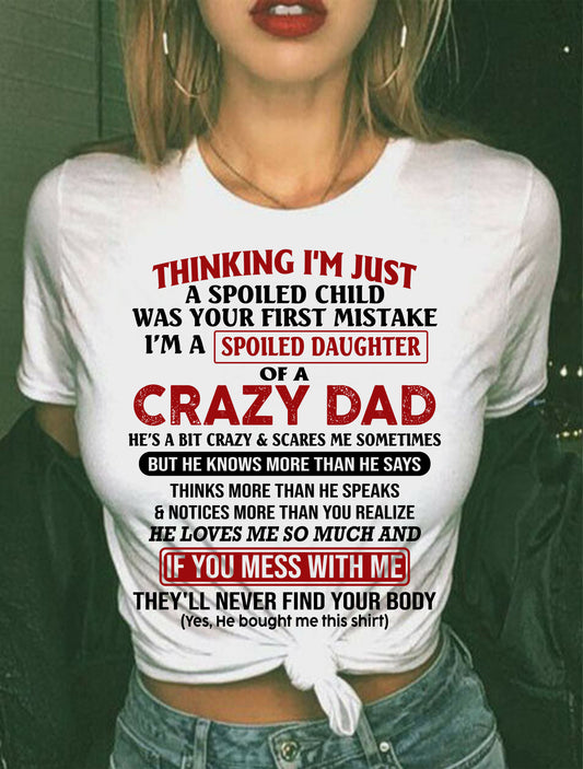 Gift For Your Daughter - (DAD-DAUGHTER) - Daughter Up00
