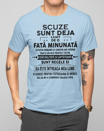 Acesta este tricoul pentru tine. Fă-o să zâmbească în fiecare zi când porți acest tricou - (SKU-RO-SRNAM-00) SUN00 ROMANIA