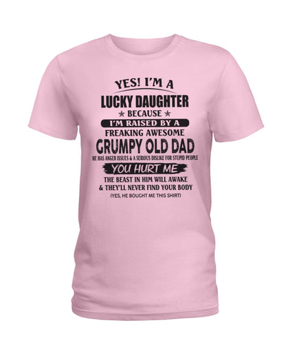 Yes! I'm a Lucky Daughter - The perfect gift for your daughter - (SKU07-85-00) - SUN00