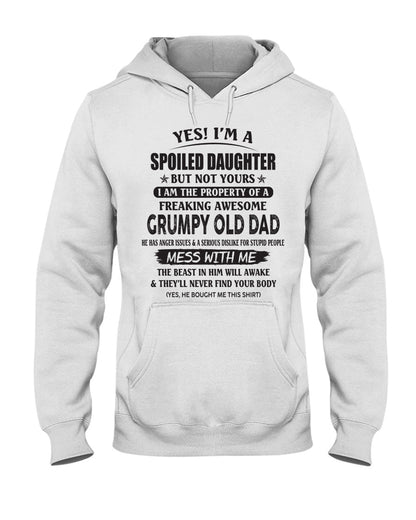 Yes! I'm a Spoiled Daughter - The perfect gift for your daughter - (SKU07-17-00) - SUN00
