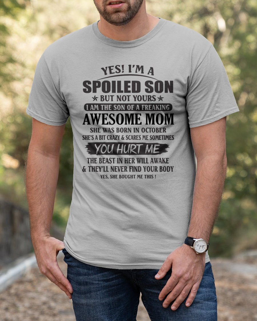 October - The Perfect Gift For Your Son - SUN10 (SKU6-8-10)