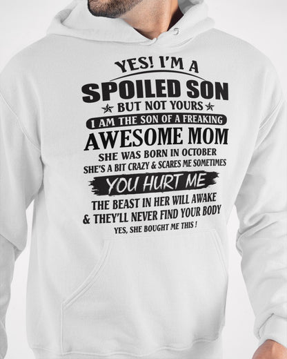 October - The Perfect Gift For Your Son - SUN10 (SKU6-8-10)