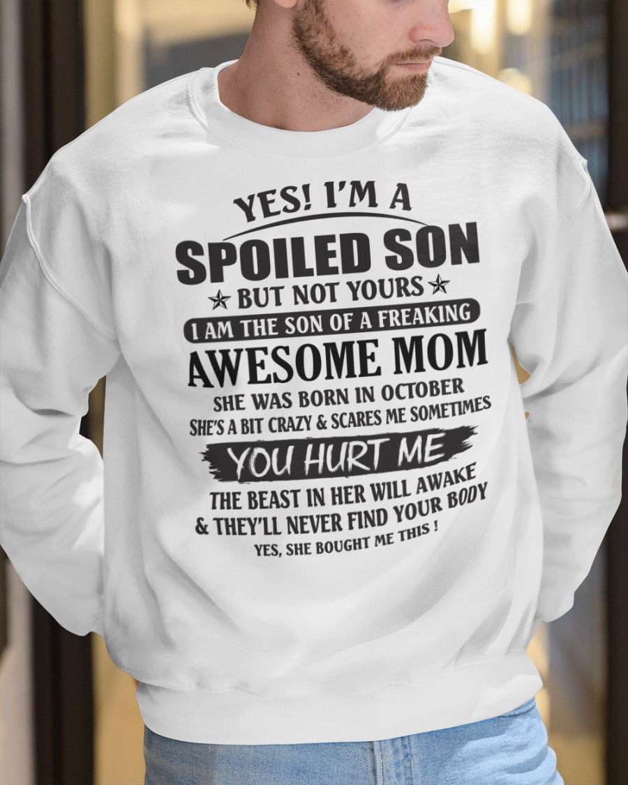 October - The Perfect Gift For Your Son - SUN10 (SKU6-8-10)