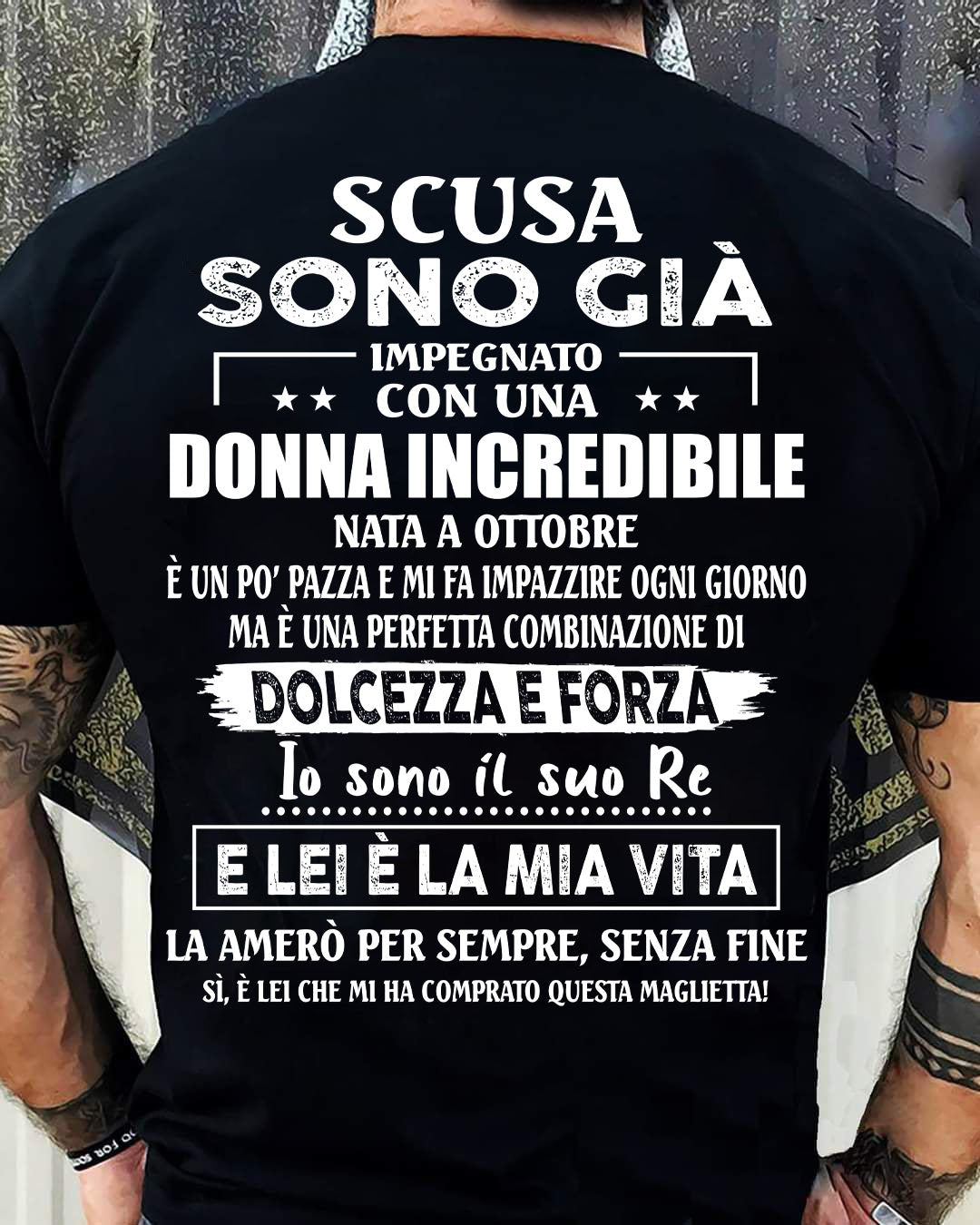 Ottobre - Un regalo unico per l’uomo della tua vita - SUN10 (SKU-Y-10)