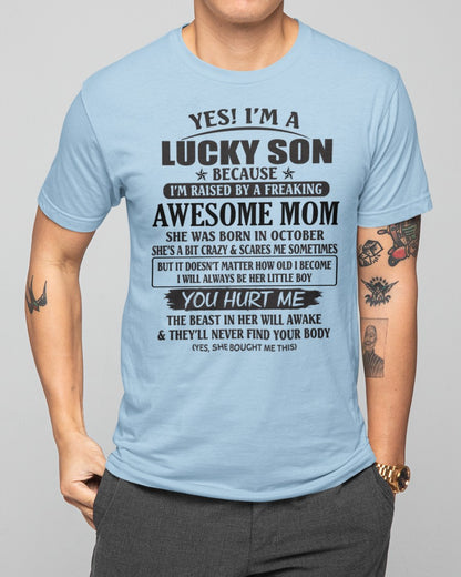 October - Awesome Mom - The Perfect Gift For Your Son (SKU08-LKSON-10)