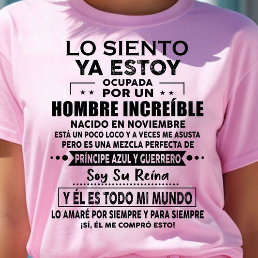 Noviembre - El Regalo Perfecto Para Tu Esposa O Novia - SUN11 (SKU08-SRNU-TBN-11)