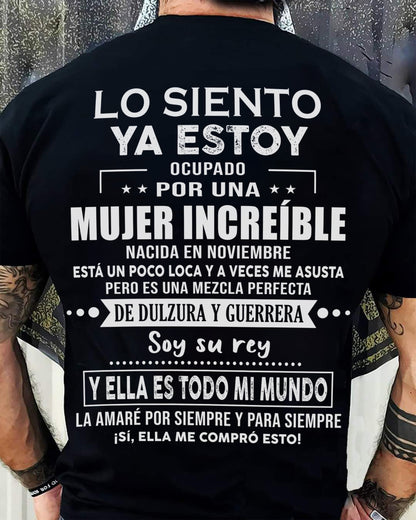 Noviembre - El Regalo Perfecto Para Tu Novio o Esposo - SUN11 (SKU08-69-11)