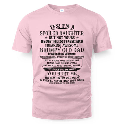 November - Awesome Dad - The perfect gift for your daughter - (SKU0811-DAD-DAU-11) - SUN11