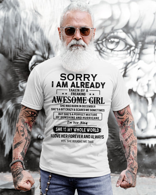 December - Perfect gift for your boyfriend, husband - (SKU.SS-12)