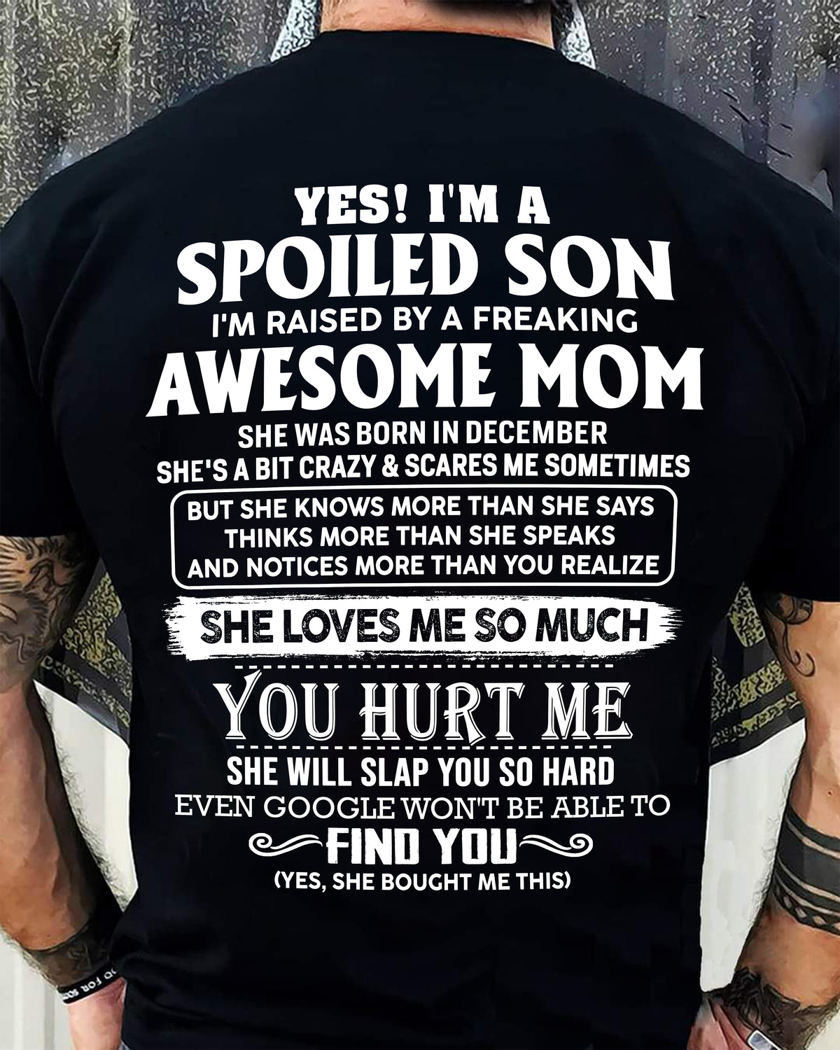 The Perfect Gift For Your Son (SKU2604-175-12) SUN12