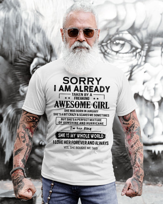January - Perfect gift for your boyfriend, husband - (SKU.SS-01)