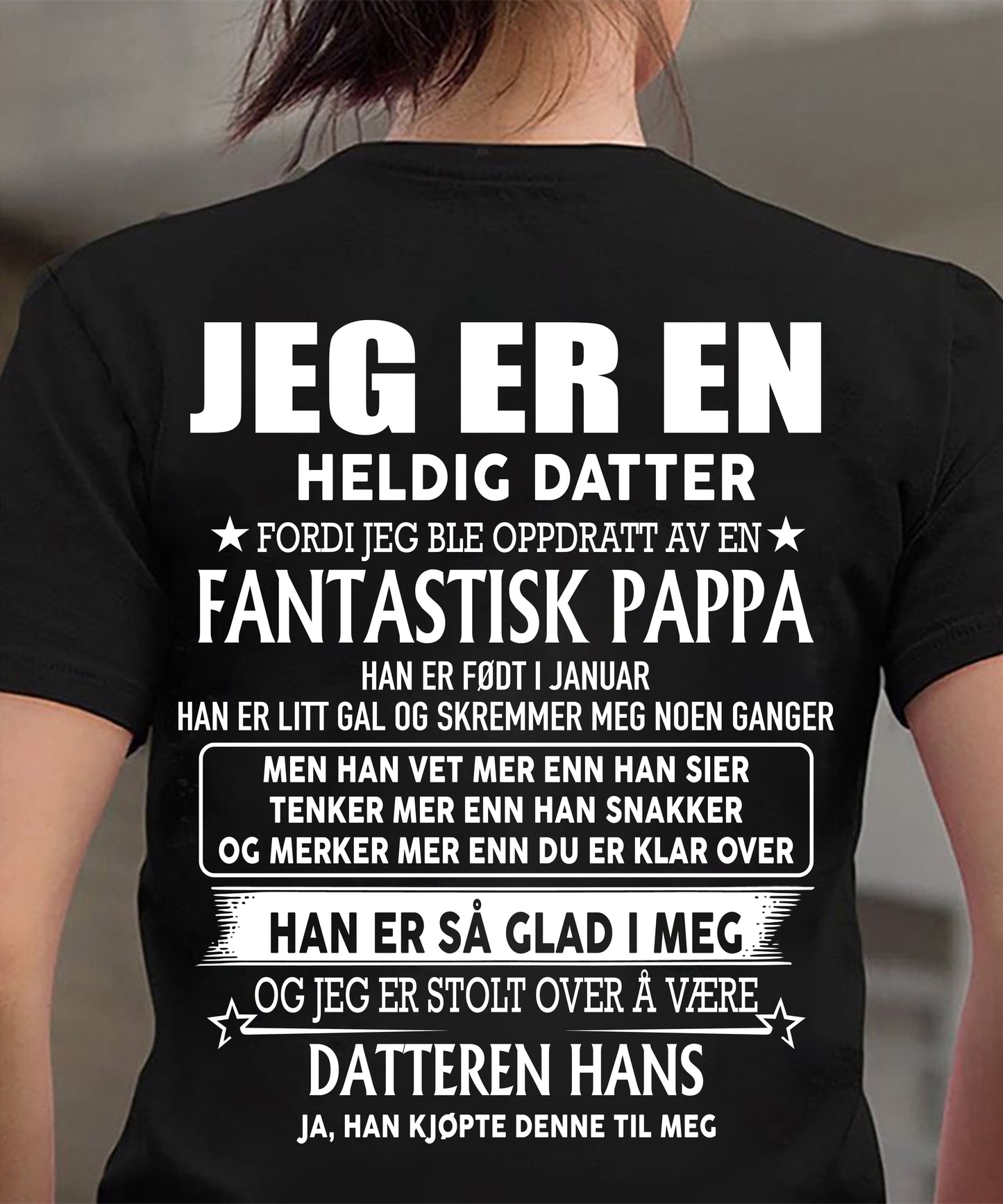 Perfekt gave til datteren din (SKU2605-299-01) SUNNO01