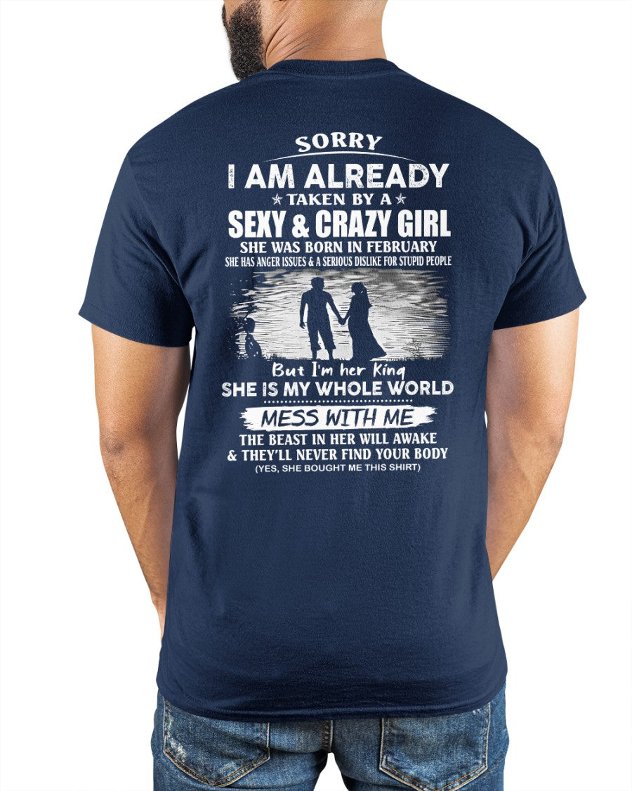 February - Perfect Gift For Your Boyfriend or Husband (SKU2606-297-02) SUN02